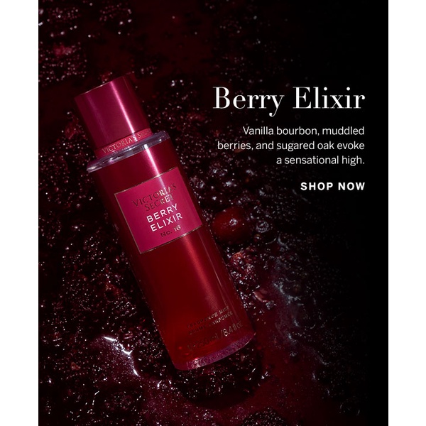 Victoria's Secret Berry Elixir NEW LIMITED EDITION [Purchased VS store ...