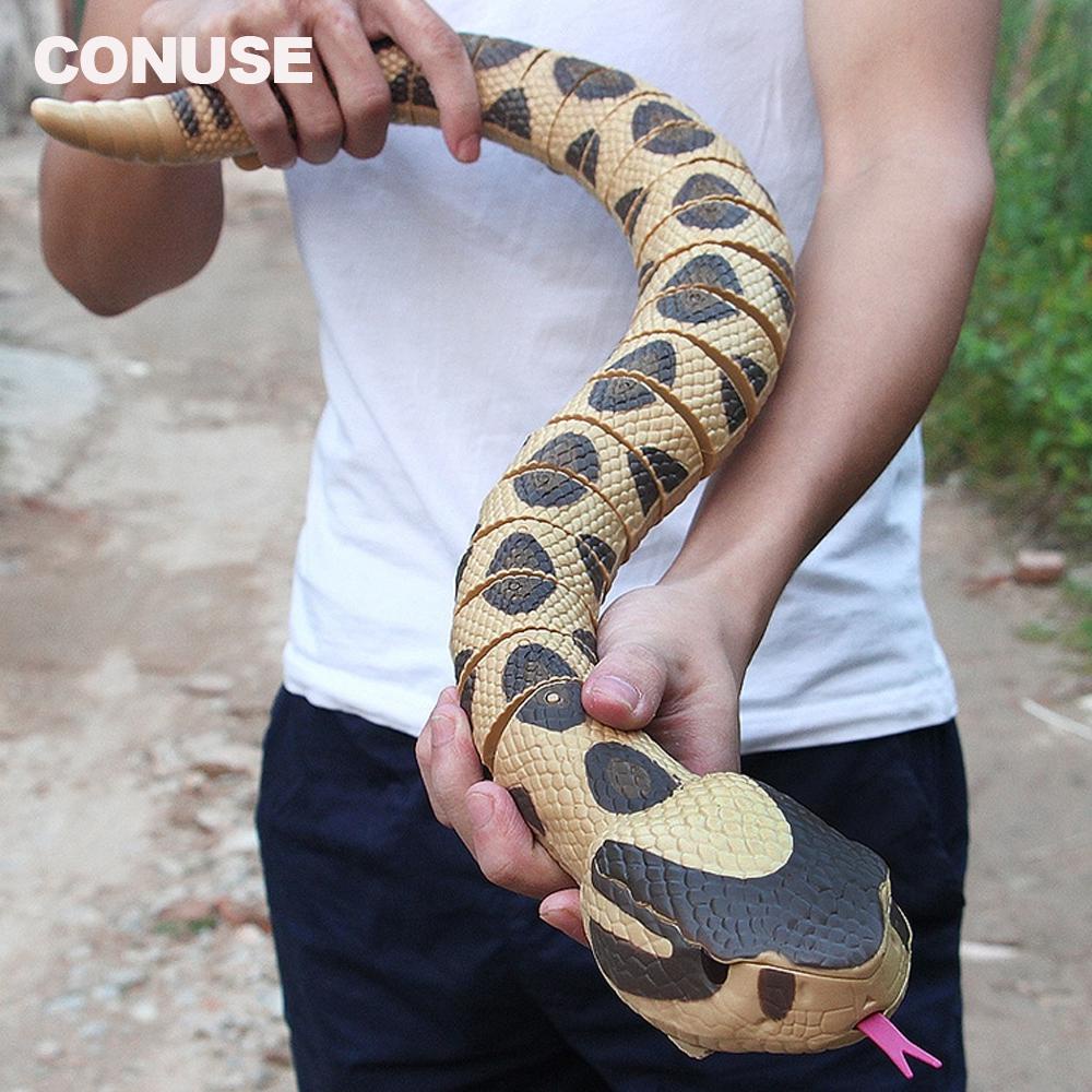 Halloween RC Snake Remote Control Animal Insect Toy Kit for Child Kids ...