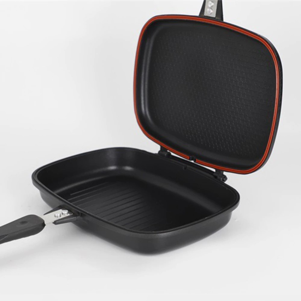 ﹊ORIGINAL Dessini Cookware Set Italy 36cm Double Grill Pan Pressure