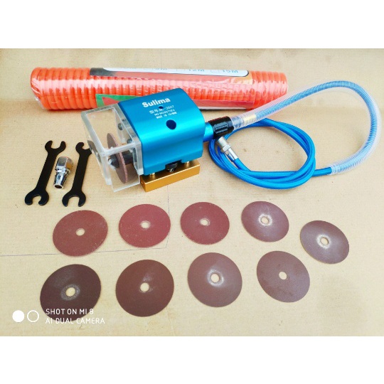 Pneumatic Nick Grinder, Portable Groove Grinding Machine Abrasive Wheel