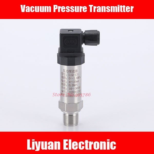 100KPA0 0.1MPA Vacuum Pressure Transmitter 420MA Negative Pressure