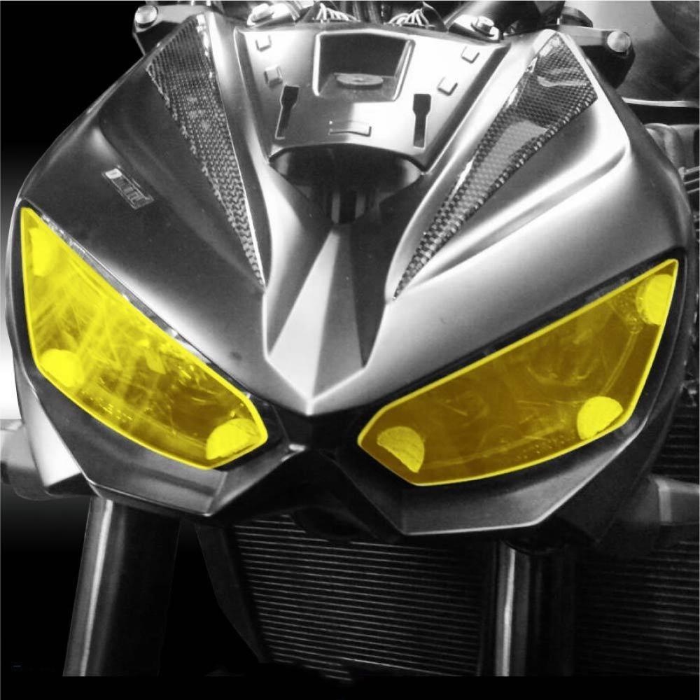 MTKRACING FOR KAWASAKI Z1000 Z 1000 Headlight Protector Cover Screen Lens 2014 2015 2016R96