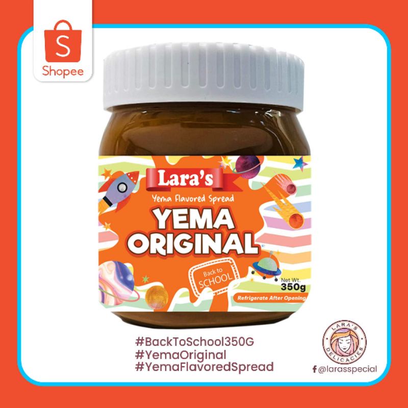 YEMA SPREAD ORIGINAL 350g. (Leveled Up) | Shopee Philippines