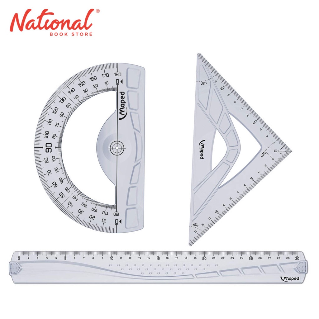 Maped Math Set Graphic Maxi 242767- School Supplies | Shopee Philippines