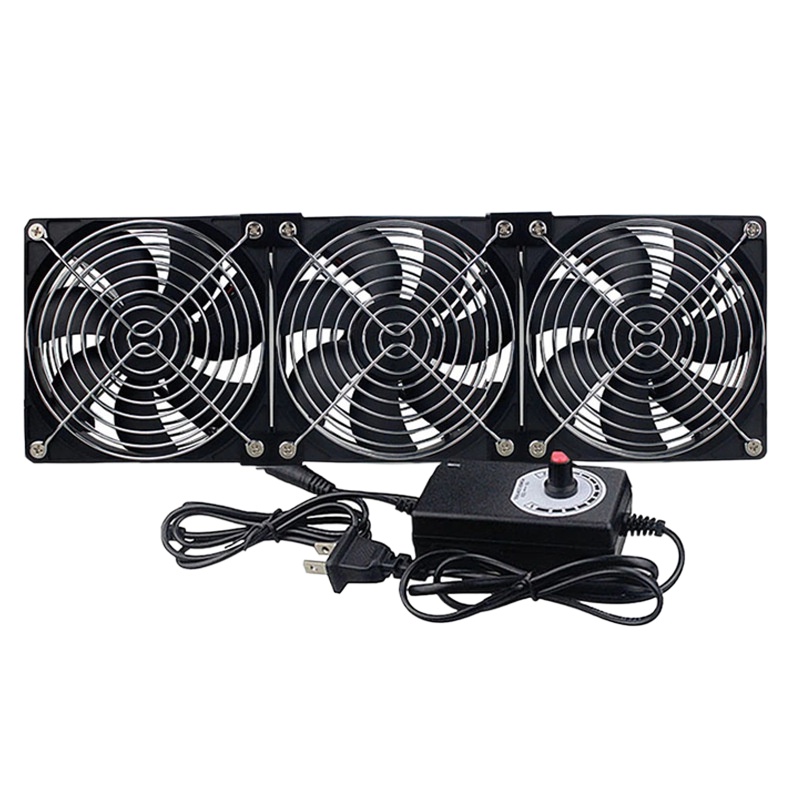 12cm Adjustable Speed High Air Volume Exhaust Fan 220V Cabinet Computer ...