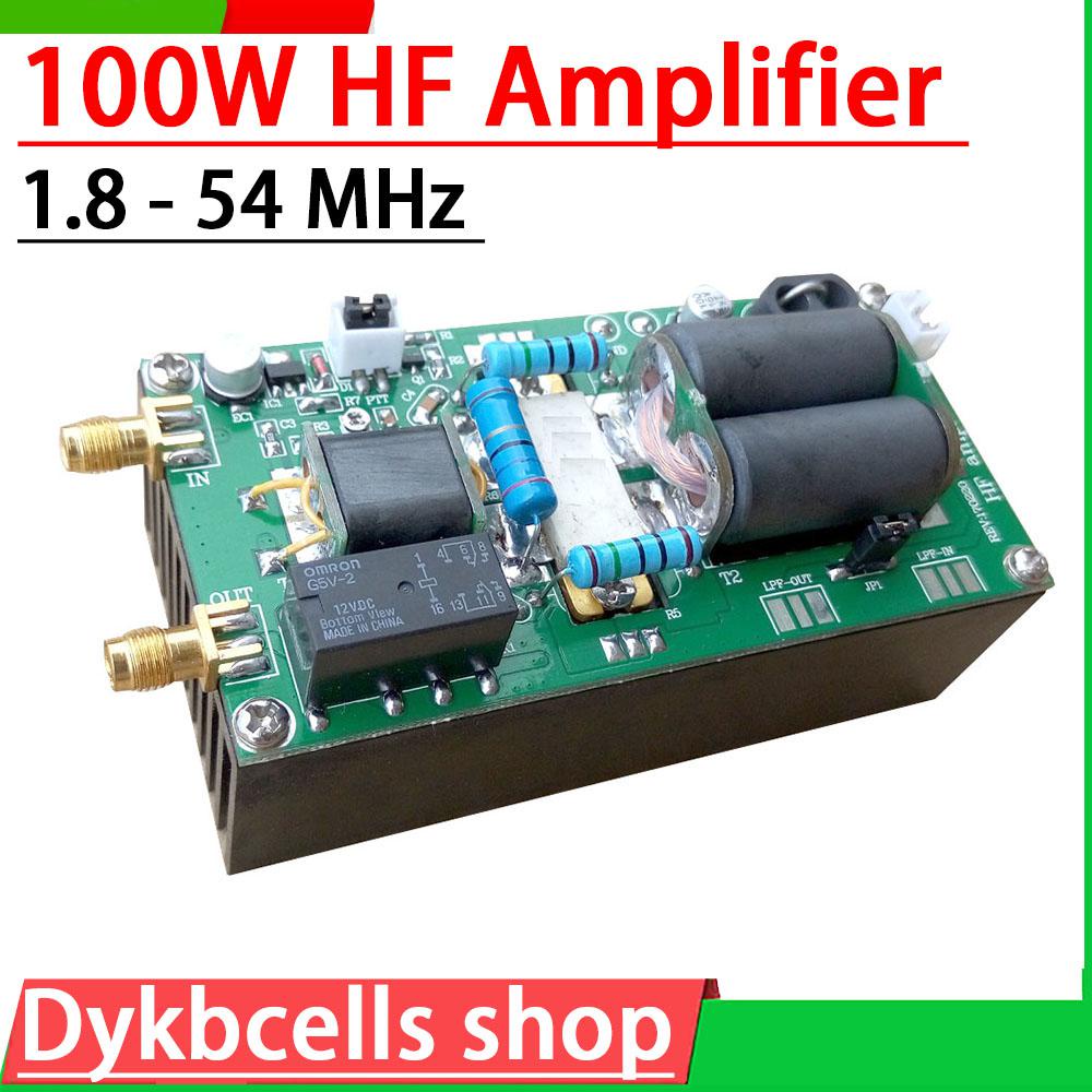 1.854MHz 100W HF Amplifier SSB linear RF POWER Amplifier For YAESU FT817 KX3 CW AM FM HAM