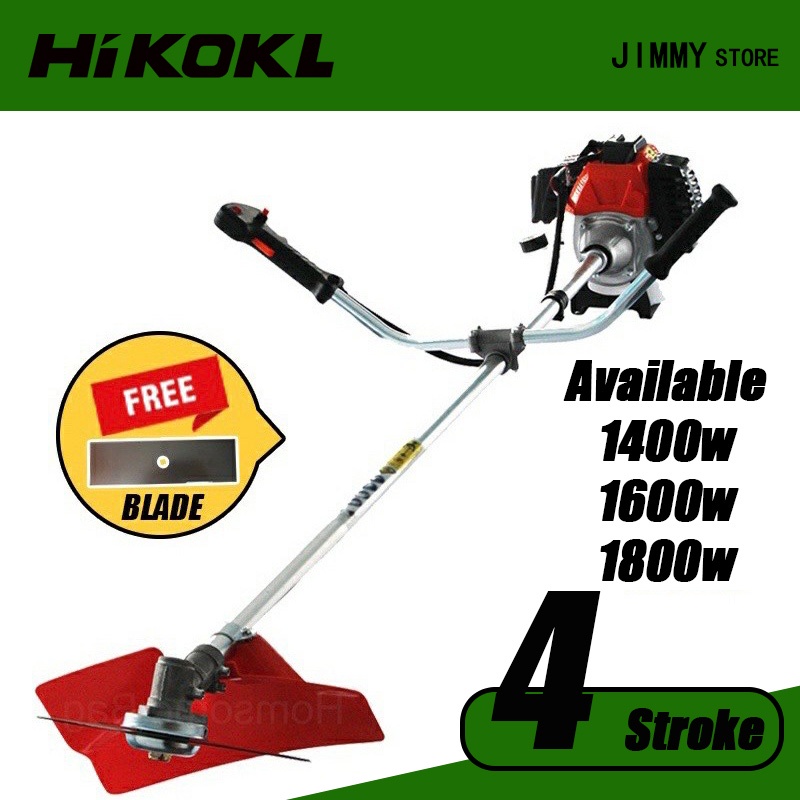 HIKOKL Grass Trimmer Gasoline 4 -Stroke Brush Cutter Small Agricultural ...