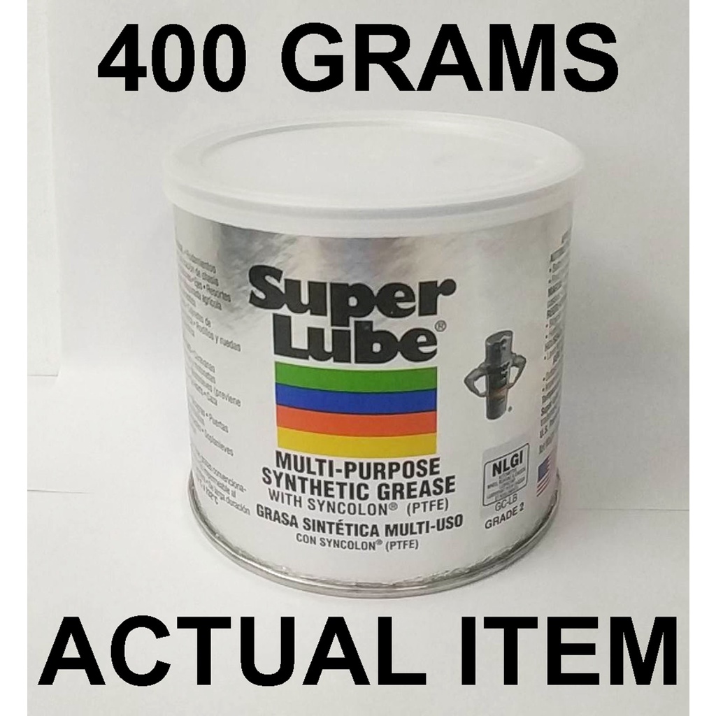 SUPER LUBE MULTI PURPOSE SYNTHETIC GREASE WITH SYNCOLON PTFE NLGI GRADE