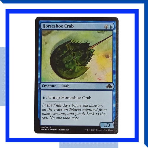 MTG Dominaria Remastered Creature Horseshoe Crab Shopee Philippines