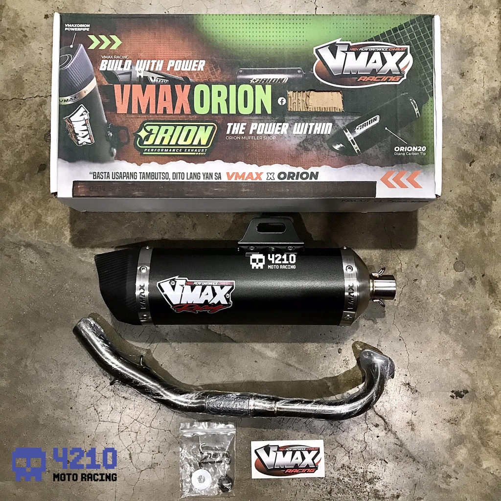VMAX RACING EXHAUST POWER PIPE (SILENT PIPE) | Shopee Philippines