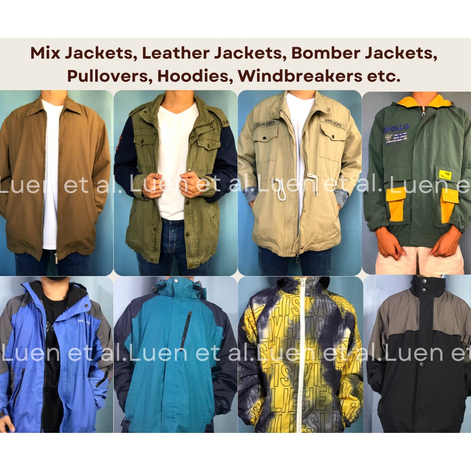 Mix Jackets, Leather Jackets, Bomber Jackets, Pullovers, Hoodies ...