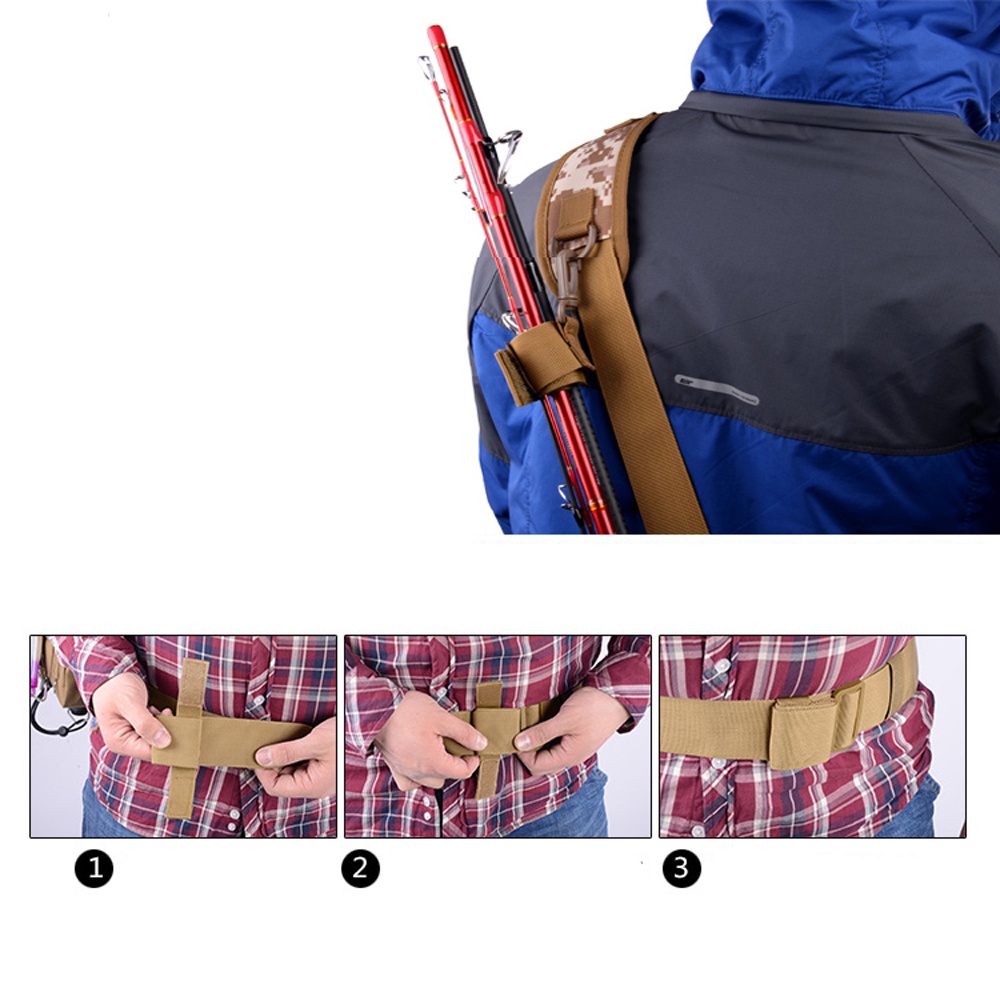 Waterproof Oxford Cloth Fishing Boat Bag Canvas Outdoor Backpack  Multifunction Waist Shoulder Pack Fishing Tackle Bags Portable