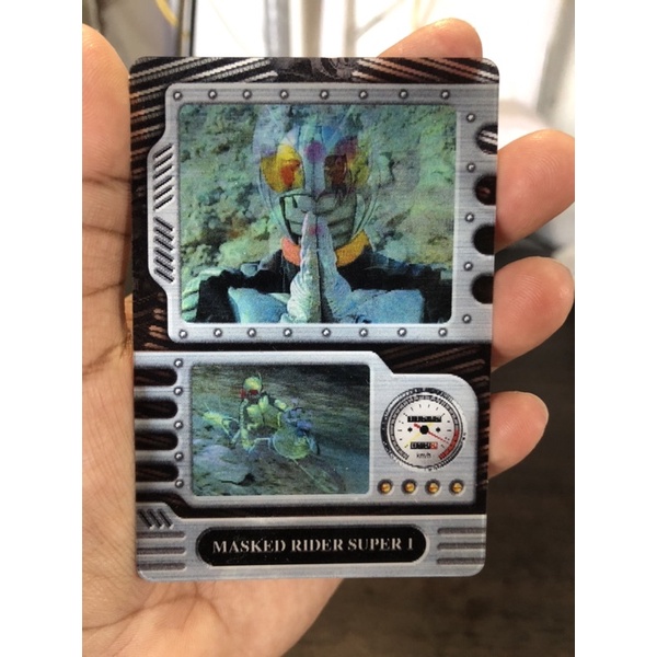 Mask Rider Super 1 Plastic Card | Shopee Philippines