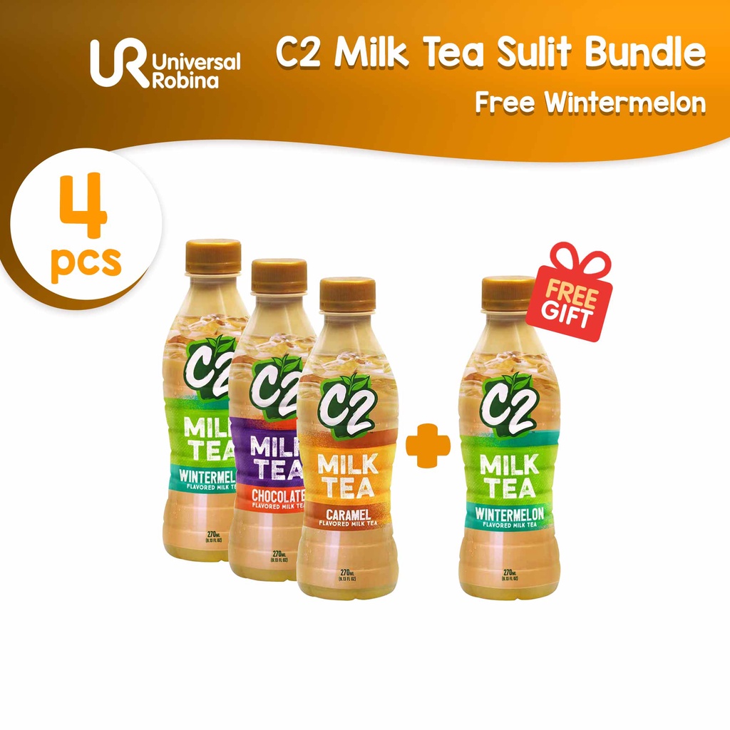 C2 Milk Tea 3+1 Chilltime Favorites | Shopee Philippines