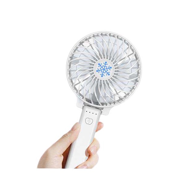 FansFan Foldable Handle Mini Rechargeable Electric Fan Handy USB E38