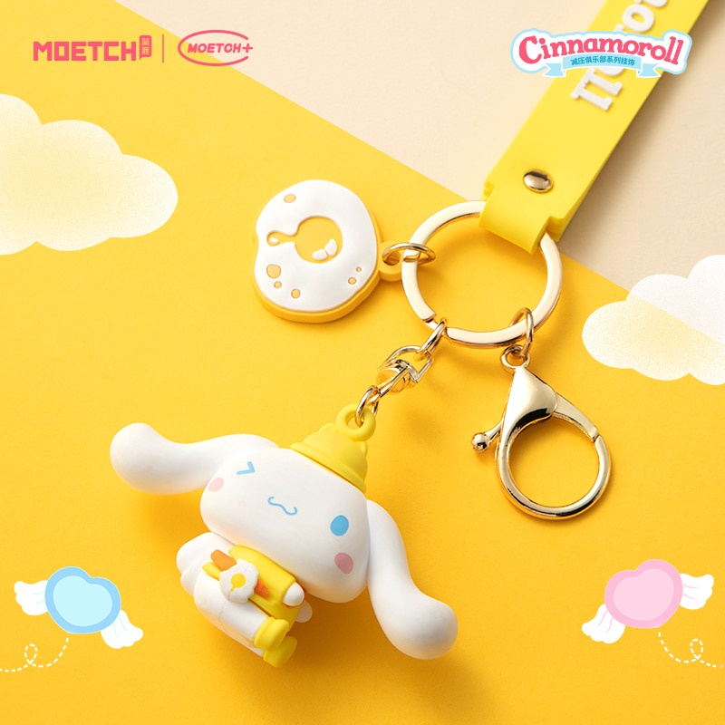 4oQy Moetch Sanrio Cinnamoroll Keychain Blind Box Kawaii Cute Anime ...