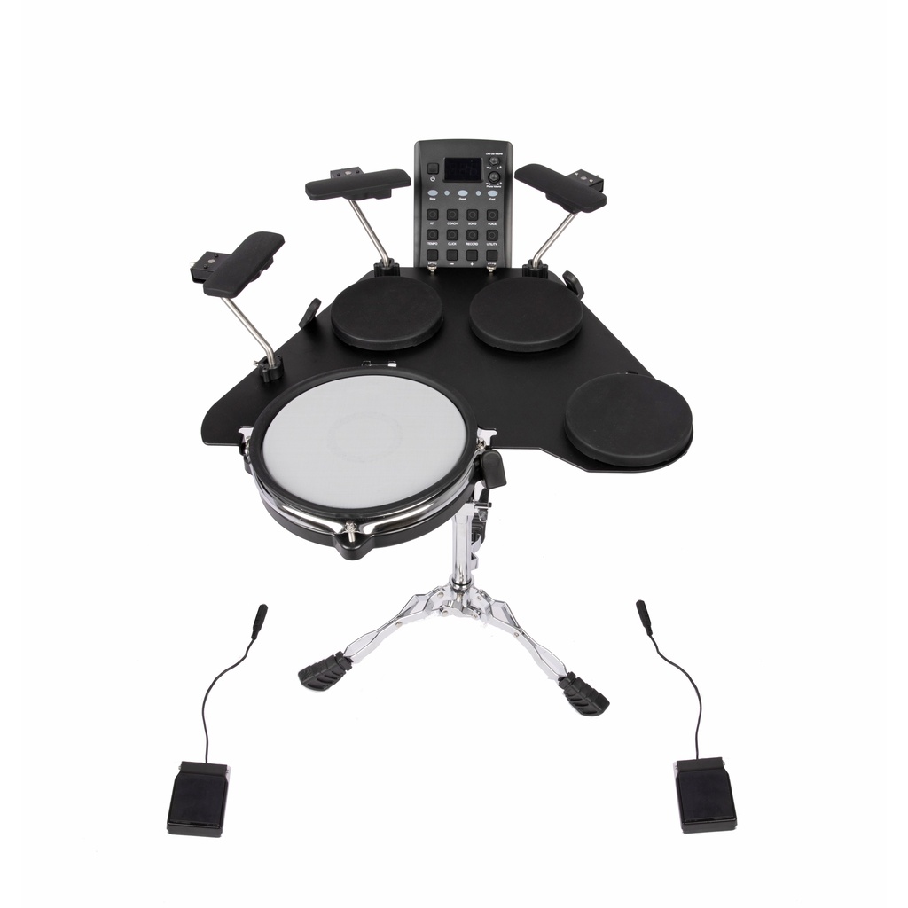 Portable digital drum set 8" mesh snare drum Simulate acoustic drum pad