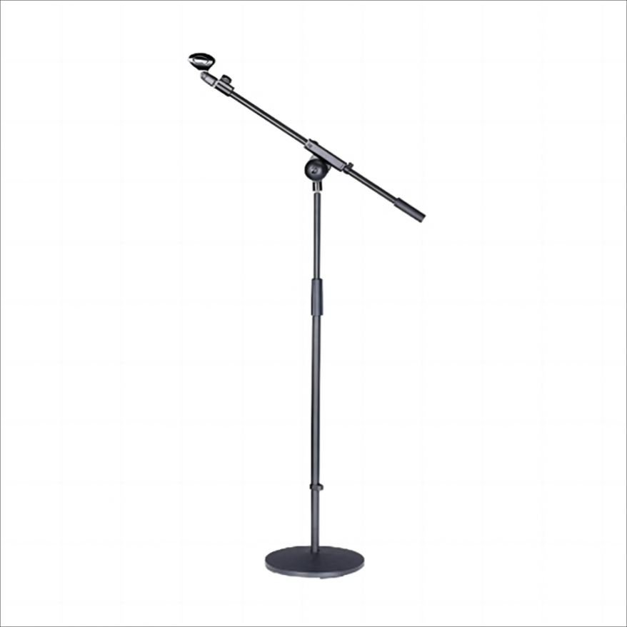 Adjustable flexible desktop gooseneck microphone table stand with round ...