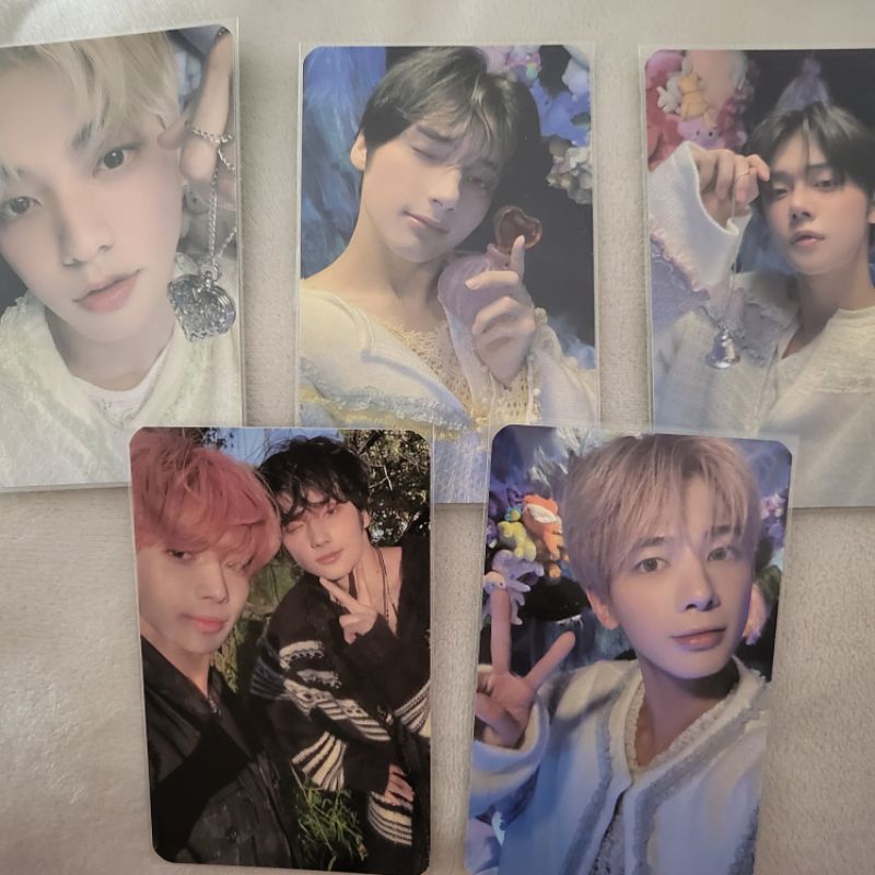 TXT TEMPTATION LUCKY DRAW R1 M2U PHOTOCARDS PC YEONJUN SOOBIN TAEHYUN