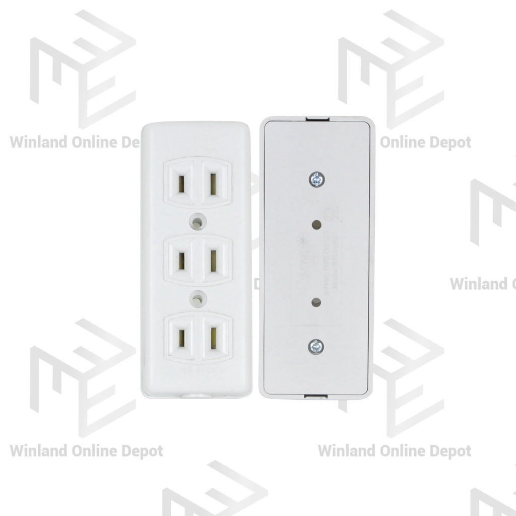 Omni by Winland 2-Gang / 3-Gang / 4-Gang Spring Type Outlet 10A | 250V ...