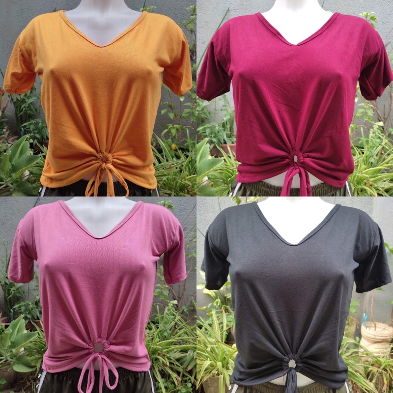 DAILY BASIC PLAIN RING TOPS (DIRECT SUPPLIER) | Shopee Philippines