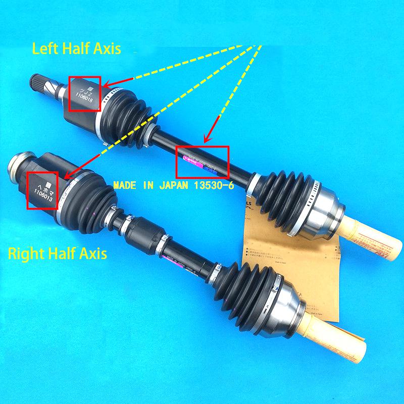 Baificar Brand Left Right Half Shaft Assembly CV Joint Drive Shaft Driveshafts For Mazda 3 6 8