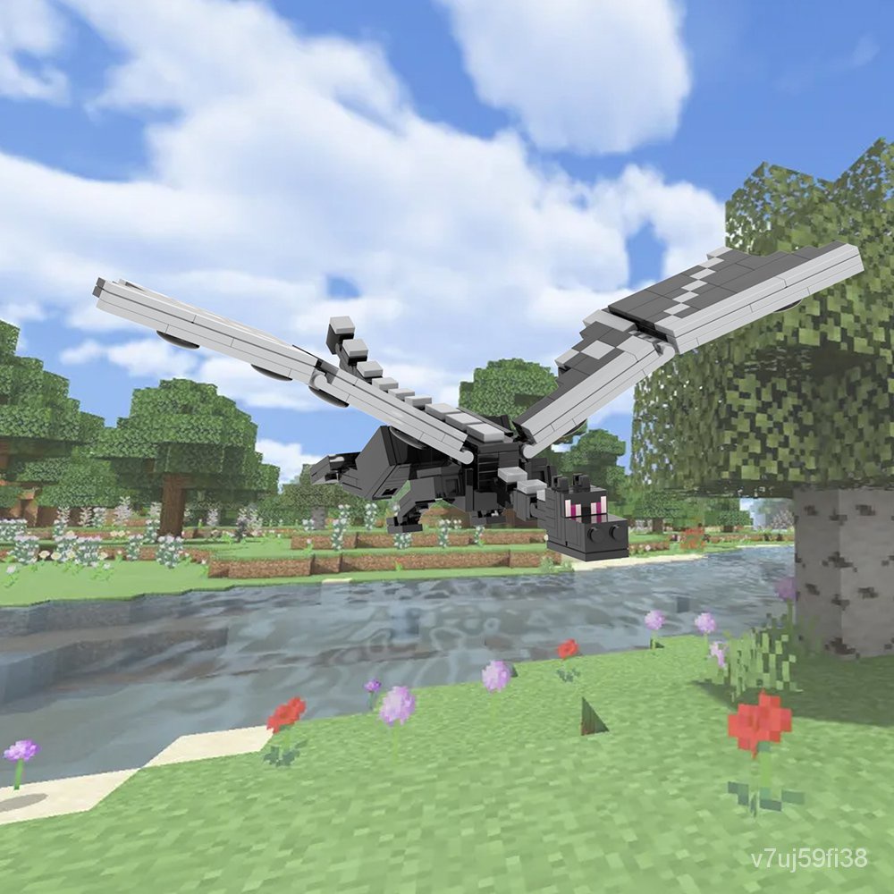 myworld ender dargon enderdargon MOC MOOXI MOC1151 movie toy series DIY