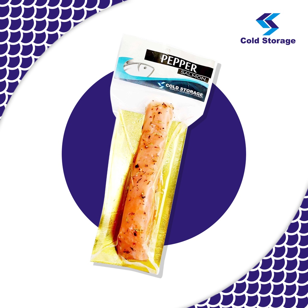Cold Storage Salmon Fillet Pepper 90-100g | Shopee Philippines