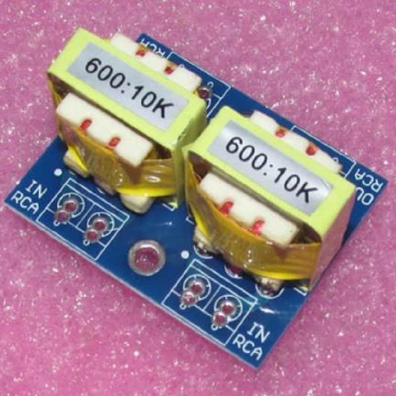 1 Paar Permalloy Audio-Transformator 10K:10K – Isolator Mit Mittelabgriff, Für Symmetrische Signalübertragung