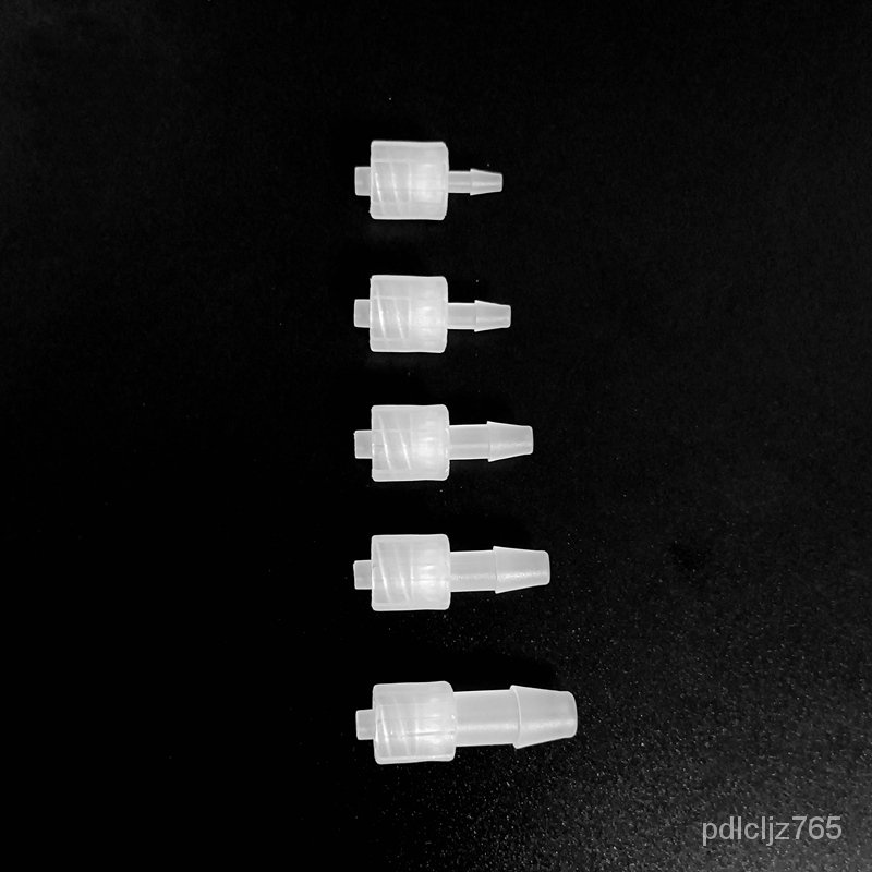 Plastic Luer Connectors Panel Mount Male Luer Lock Bulkhead Fittings with Rotating Lock Ring