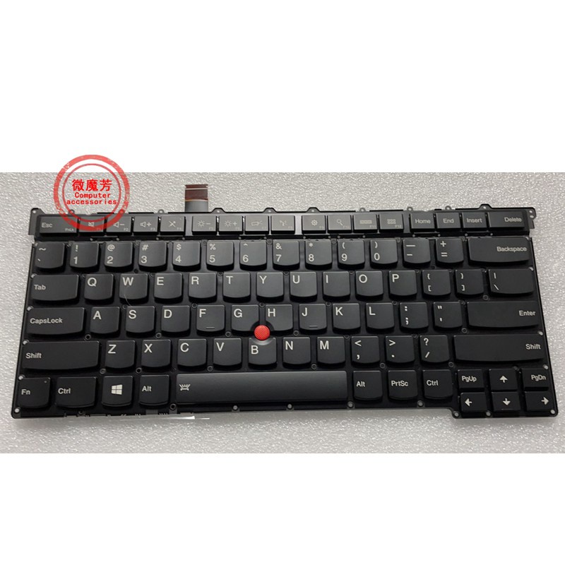 New US English Backlit Keyboard for Lenovo Thinkpad X1 Carbon 3rd Gen 20BS 20BT Backlight