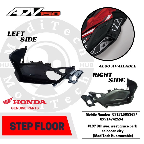 HONDA GENUINE STEP FLOOR FOR ADV150-MODITECH HUB | Shopee Philippines