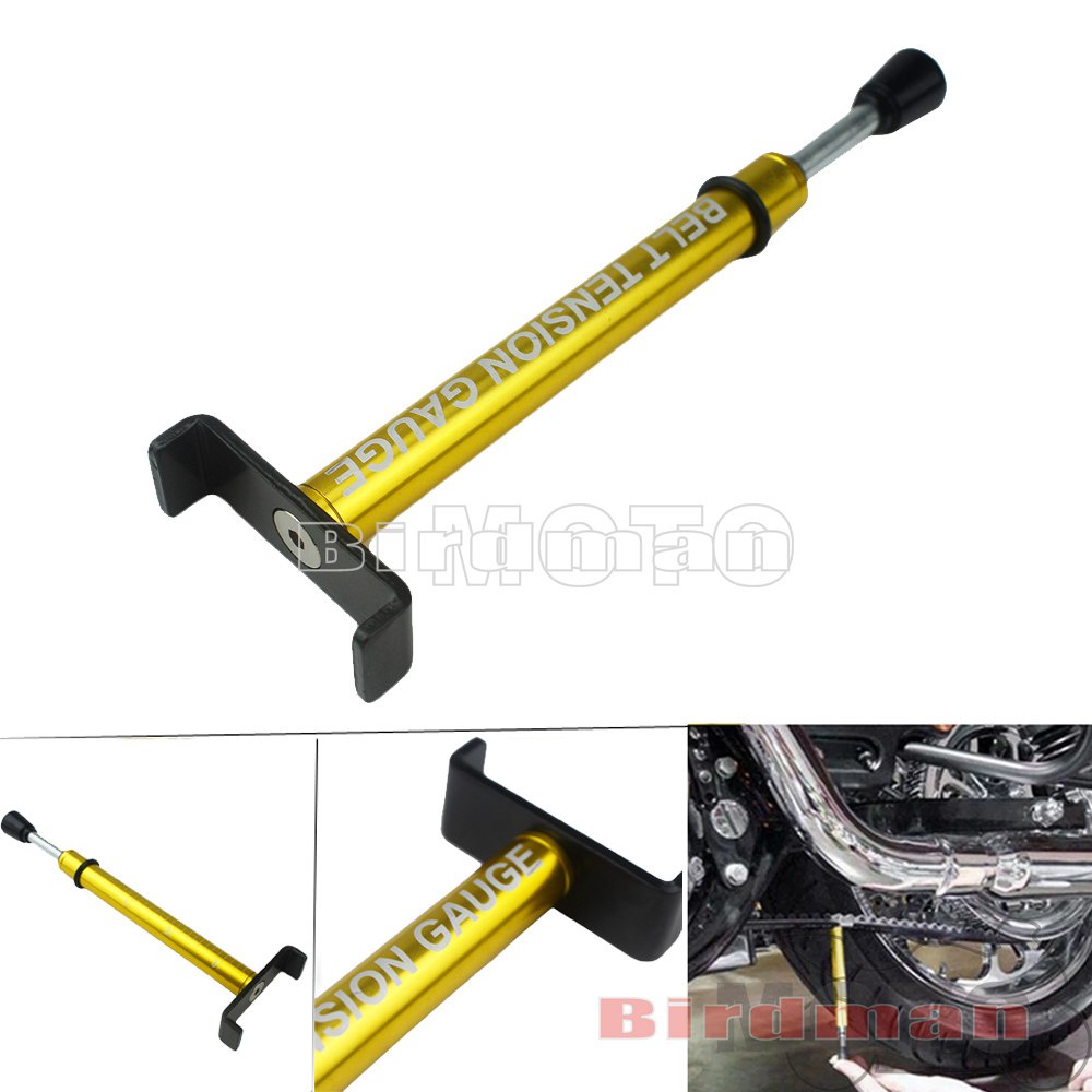 Motorcycle Accessories Adjustable Driver Bikes Belt Tension Gauge
