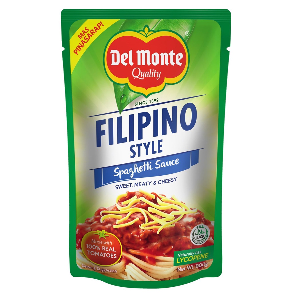 ┋Del Monte Spaghetti Sauce Filipino Style 900g Shopee Philippines