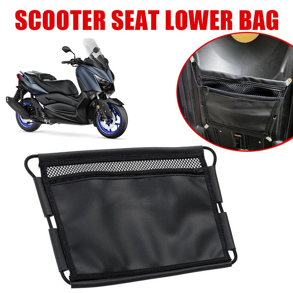 Coussin Dossier Moto En Cuir PU - Pour Yamaha Xmax 300, Tmax 530/560 - Soutien Lombaire - Kit De Fixation Inclus