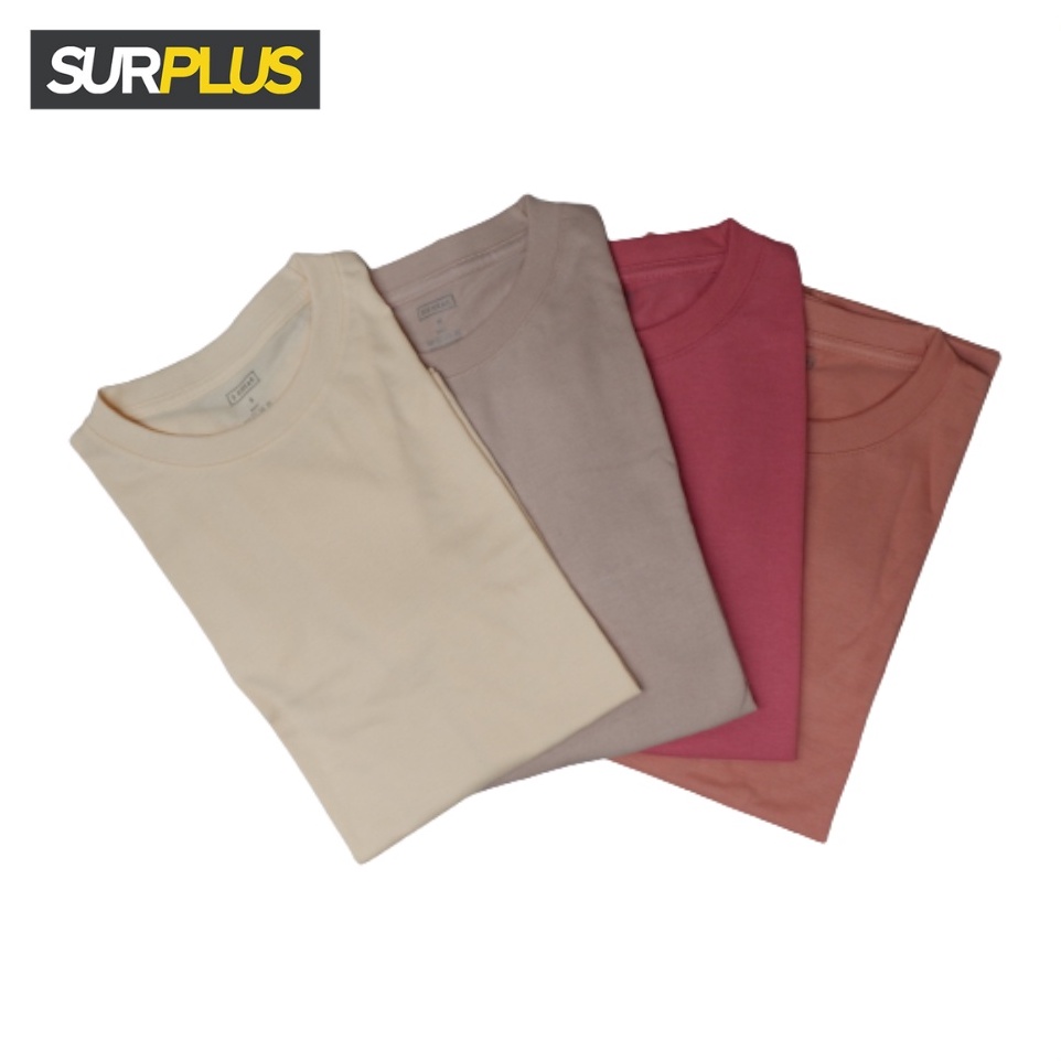 Surplus Biowear Ladies' Tshirt Plain RN Shopee Philippines