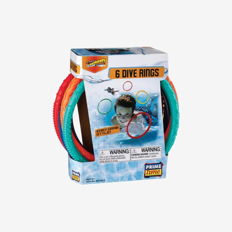℡The Original Splash Bombs 6 Dive Rings (PT Water Toys) Shopee