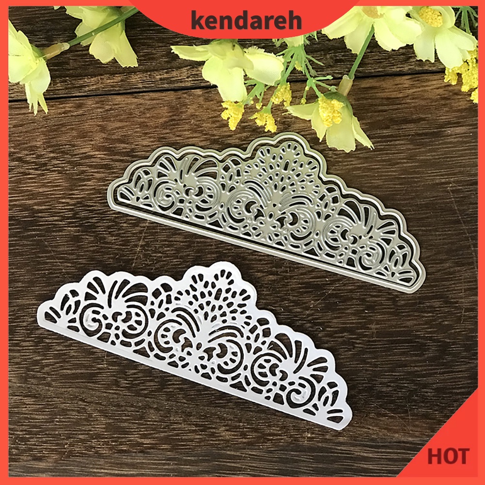 KEDD Scrapbooking Lace Corner Border Cutting Die DIY Photo Album Art ...