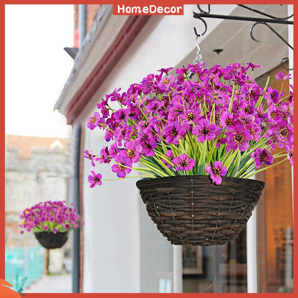 1Pc Faux Flower Multifunctional 5 Branches Artificial Flower Romantic ...