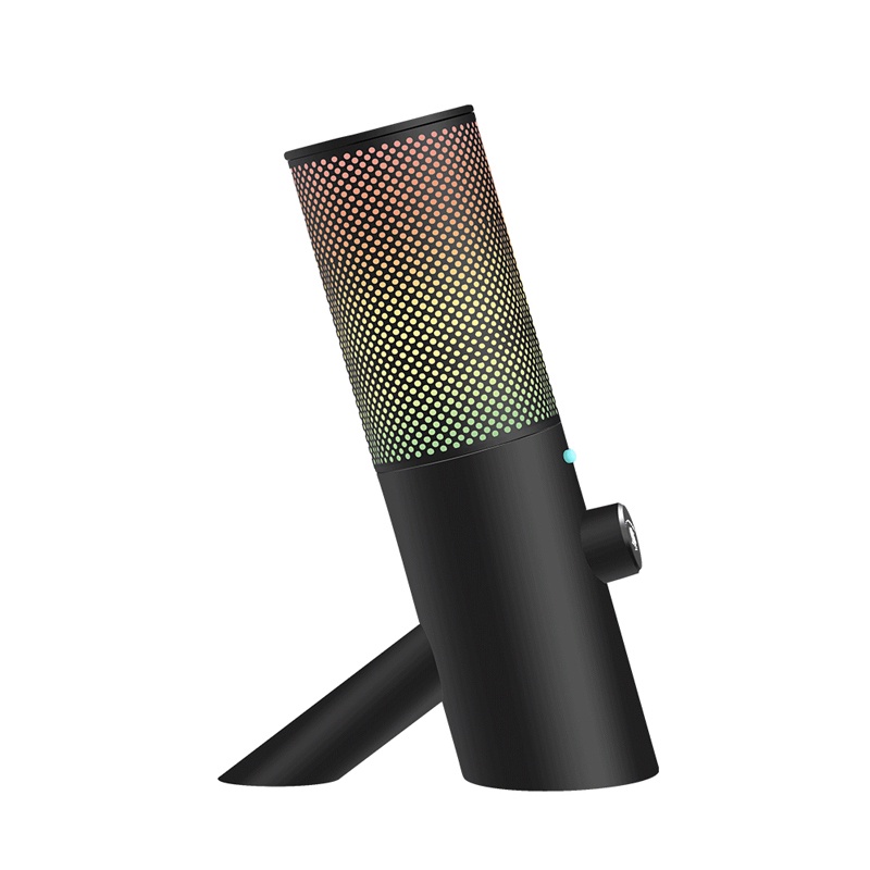 Desktop ♣Professional RGB Light Game Microfone with Noise Reduction One ...