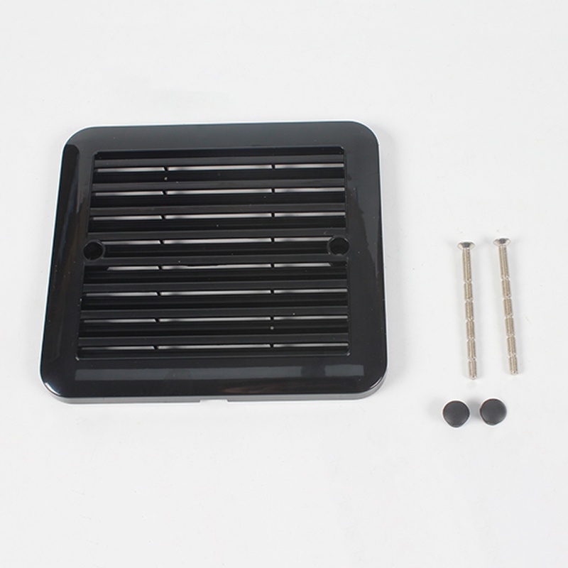 RV Accessories Fan Side Exhaust Fan Cover Black And White Cooling