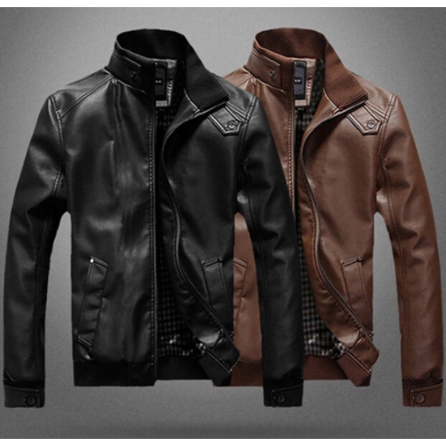 Leather jacket lazada store