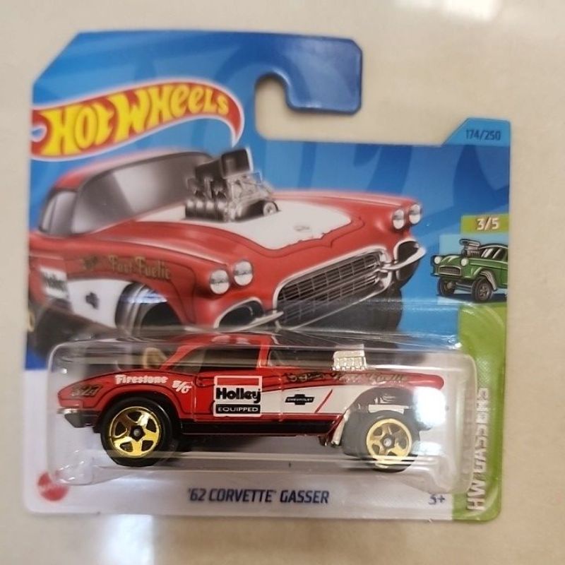 Hot Wheels Hw Gassers (62 Corvette Gasser or 55 Chevy Bel Air Gasser ...