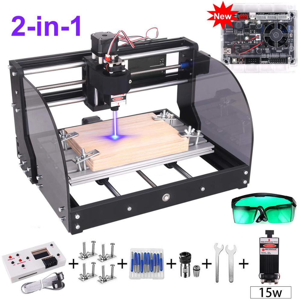 CNC 3018 Pro Max Laser Engraver DIY Engraving Machine GRBL 3-Axis PCB ...