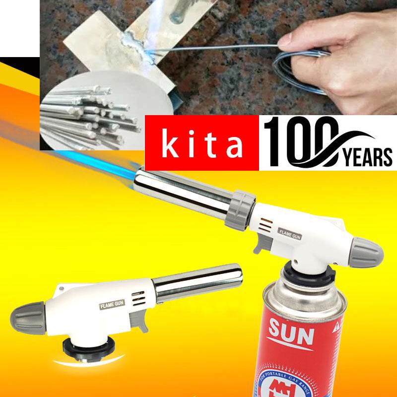with free aluminum welding rod Copper Multi Functional Flame Gun Torch