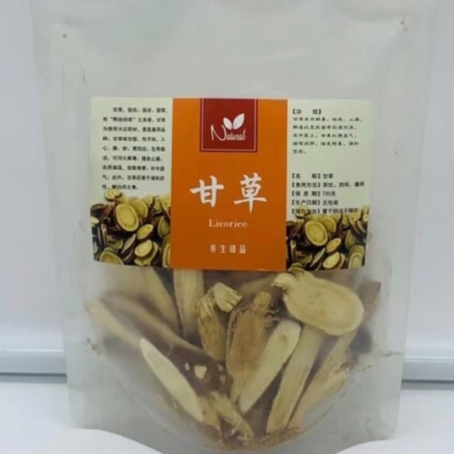 Licorice root Chinese Angelica root Codonopsis root rhizome Lovage root