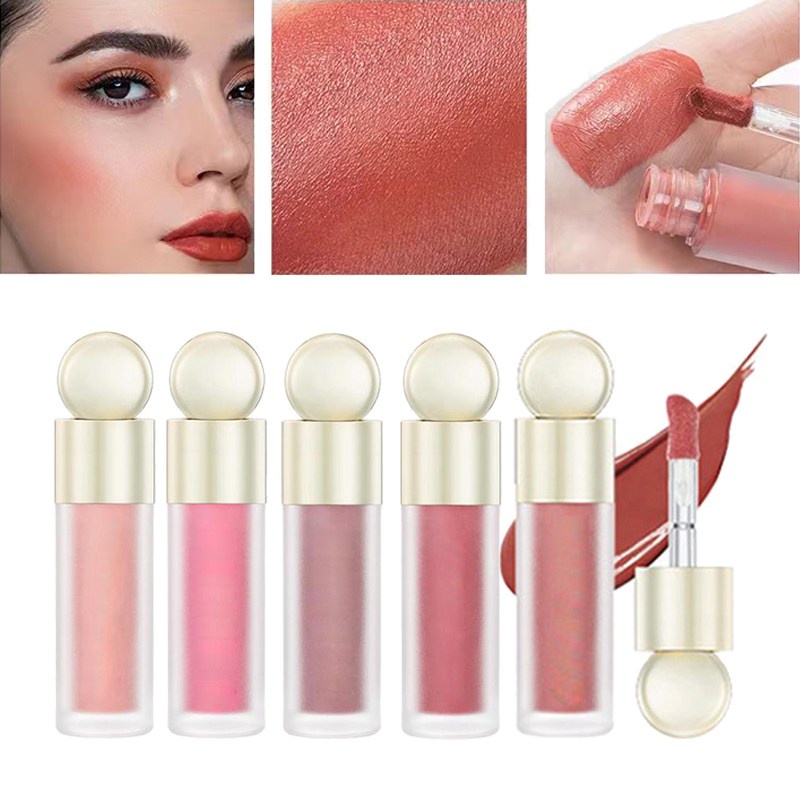 Liquid Blush Velvet Matte Long-lasting Beauty Natural Waterproof Cream ...