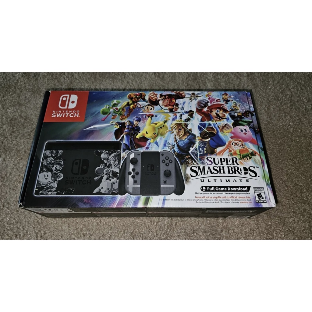 Nintendo Switch Smash Bros Ultimate Limited Edition Console Shopee Philippines 1743