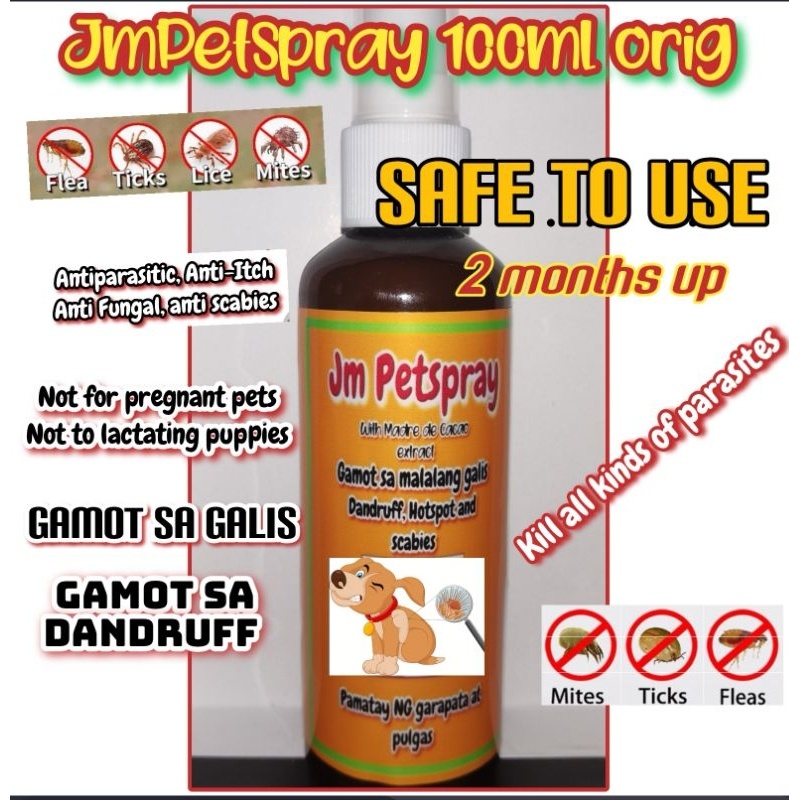 Gamot sa Galis ng aso 100ml (2pcs) Safe to use Plant based Shopee
