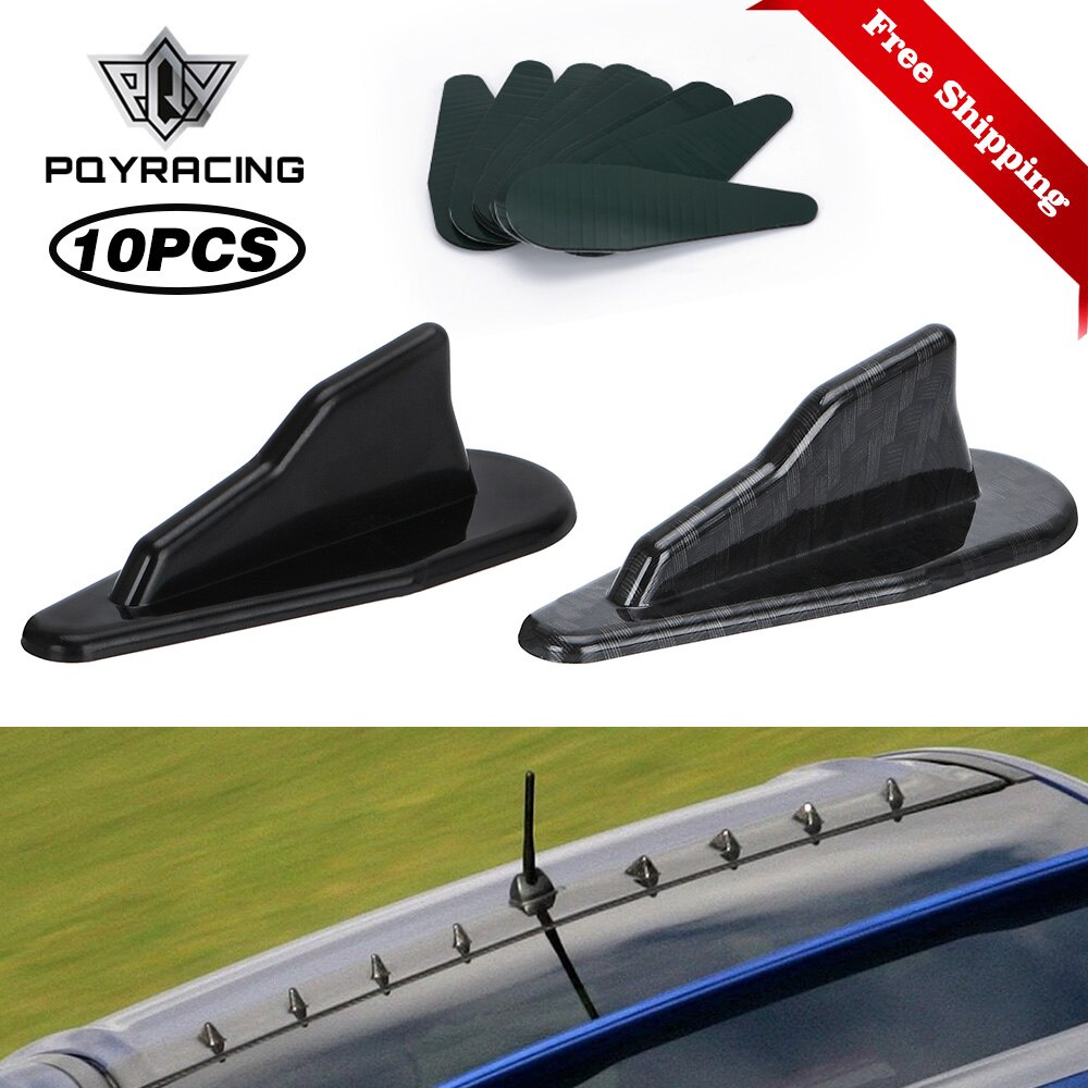 ♞Car Roof Fin Car Spoiler Universal Tuning Roof Diffuser Shark Fins